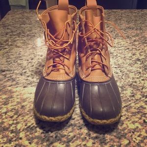 L.L. Bean duck boots